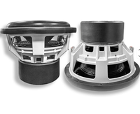 Subwoofer Mobil 12 Inch 3" BAVC 4OHMS X2 / 2OHMS X2 Speaker Daya Besar RMS 1500W Magnet Speaker Mobil Subwoofer