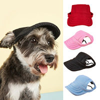 JXANRY Chapeau de soleil décontracté et élégant pour animaux de compagnie, en maille, pour Golden Retriever, Pomeranian, Corgi, Terrier, Yorkshire Terrier, Pomeranian, chiens et chats