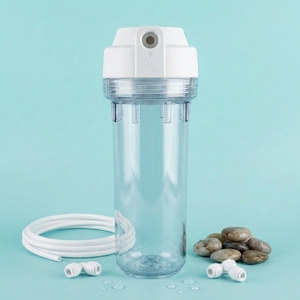 Carcasa Transparente de Plástico de Alta Calidad para Filtro de Agua, Moldeada por Inyección, para Sistemas Domésticos de Ósmosis Inversa - Product Image 1