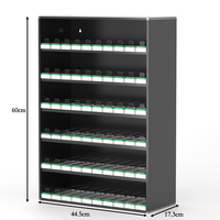 Mode Einzelhandel unter Theke Zigarette Tabak Drücker Regale Portal Tabak Armaturen Schublade Verkauf Zigarette Vitrine
