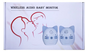 Moniteur numérique sans fil pour bébé, Portable, communication bidirectionnelle, Audio, avec lumière LED, musique et veilleuse - Product Image 4