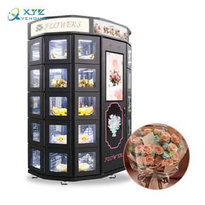 Máquina Expendedora de Flores Refrigerada Inteligente XYZ, Totalmente Automática, Directo de Fábrica, con Pantalla LED - Product Image 1