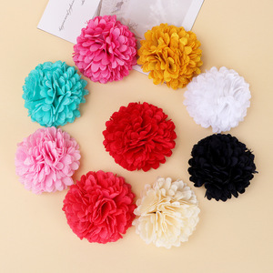 Artificial Chrysanthemum Flower Hair Accessories Cloth Hand Knitted Wedding <b>Decorations</b> For Hat Clothing <b>Shoe</b> Bag - Product Image 1