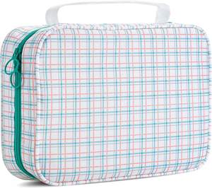 Muestra gratis, regalos de arte cristiano personalizables, cierre de cremallera perfecto, mango impermeable con cubierta de la Biblia de poliéster para mujer - Product Image 2