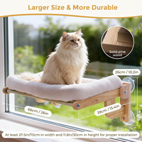 Hamac orthopédique pour chat, design pour fenêtre, avec rebord, pour rebord de fenêtre
