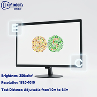 Moniteur d'acuité visuelle numérique LCD, instruments optiques, application/télécommande, équipement d'optométrie multifonctionnel pour test oculaire