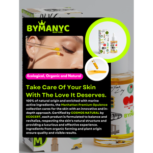 Huile nourrissante pour le visage Eco BYMANYC New York Certifiée biologique - Product Image 1