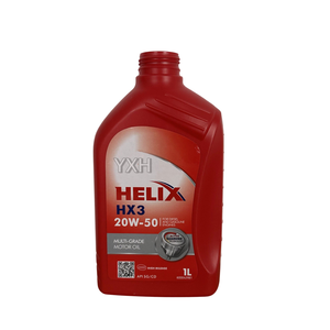 Aceite de Motor Sintético <span class=keywords><strong>HELIX</strong></span> <span class=keywords><strong>20W50</strong></span> HX3 1L, Lubricante para Motor API SN SP, Suministro al por Mayor OEM - Product Image 1