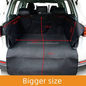 بطانية كلب حيوان أليف مضادة للماء لسيارات رياضية ببطانة البضائع غطاء مقعد سيارة للكلب للمقعد الخلفي - Product Image 2