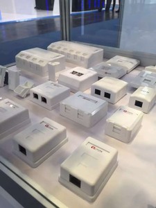 Liyuan LY-FP02 86-Loại Keystone faceplate <span class=keywords><strong>RJ11</strong></span> <span class=keywords><strong>RJ45</strong></span> che chắn mạng cáp kết nối CAT5E <span class=keywords><strong>Coupler</strong></span> cho mạng tấm Tường - Product Image 4