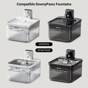 Fontaine à eau pour chat Gaby Smart Silent Led Light avec capteur de mouvement, bols filtrants pour animaux de compagnie, distributeur d'eau automatique pour animaux de compagnie - Product Image 5