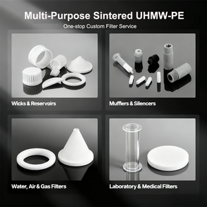 Tùy chỉnh phòng thí nghiệm UHMW-PE kỵ nước thiêu kết frits <span class=keywords><strong>0</strong></span>.22/<span class=keywords><strong>0</strong></span>.45um màng lọc cho trao đổi ion cột rắn giai đoạn khai thác - Product Image 5