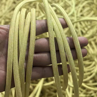Cordon tressé en Kevlar à haute résistance à la traction, corde en aramide (Kevlar) à âme filée, résistant au feu