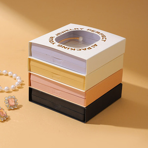 <span class=keywords><strong>Caja</strong></span> de Exhibición Flotante 3D Personalizada A1 con Funda de Película PE para Empaque de Joyería, Anillos, Collares, Aretes, Modelo 2026JB024 - Product Image 6