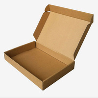 Caja de embalaje de cartón corrugado para zapatos y ropa, cartón fuerte de alta calidad, regalo pequeño