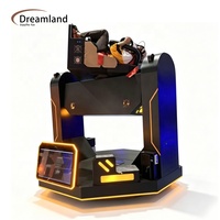 Simulador VR Dreamland Multi-escena para 2 Jugadores con Rotación de 1080 Grados, Montaña Rusa 9D, Máquina de Experiencia de Vuelo VR