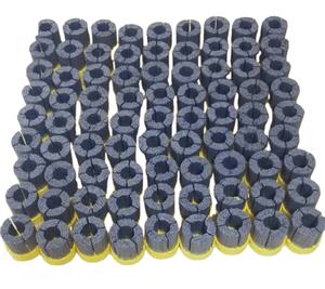 2-Дюймовая сверхпрочная нейлоновая дисковая щетка с точечным абразивом, настраиваемая для промышленной очистки и очистки заусенцев - Product Image 1