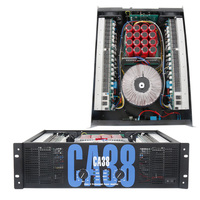 XIY - Amplificadores de DJ Estéreo Profesionales CA38 de Alta Potencia, 1200W+1200W, 4/8 Ohmios, Metálicos, Más Vendidos