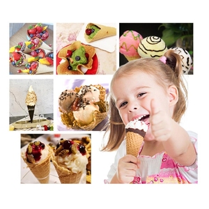 Máquina Comercial para Hacer Conos de Helado de 110V/220V, Máquina para Hornear Conos, Máquina para Hacer Conos de Waffle, Máquina para Hacer Helados en Cono ZU-1 - Product Image 6