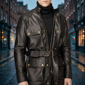 2015 New Fashion High Quality Men's Winter Plus Size Casual Waterproof Windproof Breathable Eco-Friendly Genuine Leather <b>Canvas</b> - Product Image 3