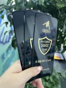 กระจกนิรภัย Super 300C 9H ป้องกันรอยขีดข่วน ขอบโค้งขนาดใหญ่ ป้องกันไฟฟ้าสถิตย์ ความคมชัดสูง สำหรับ Samsung A15/A54/A55 และ iPhone 15 16 17 - Product Image 4