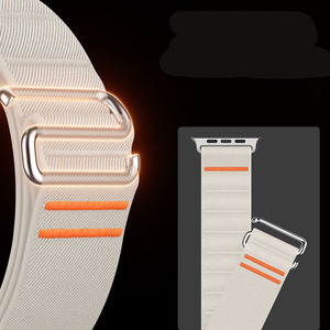 Cinturino elastico in nylon per Apple <span class=keywords><strong>Watch</strong></span> <span class=keywords><strong>Ultra</strong></span> 2 - Product Image 2