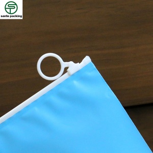 Customized Thick Frosted PE Material Gravure Printed Recyclable Packaging Bags Valve for Clothing Shoes Underwear Socks Hoddies - Product Image 2