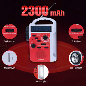 <span class=keywords><strong>Radio</strong></span> solaire d'urgence, manivelle Portable pour <span class=keywords><strong>chantier</strong></span> <span class=keywords><strong>de</strong></span> Construction, <span class=keywords><strong>Radio</strong></span> LED, lampe Dynamo, <span class=keywords><strong>batterie</strong></span> externe 2300 mAh, <span class=keywords><strong>Radio</strong></span> AM/FM/SW/WB - Product Image 2