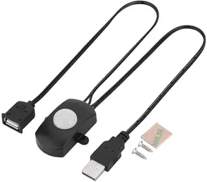 TUODI fabrika kaynağı USB geniş voltaj 12V kızılötesi insan vücudu USB algılama anahtarı akıllı ışık çubuğu sensörü ile LED ışık