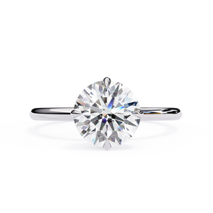 Bague élégante en argent et diamant pour femme, look élégant et raffiné, bijou simple pour tous les jours - Product Image 3