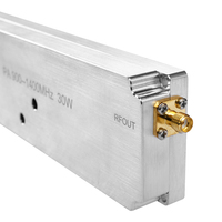 Module d'amplificateur de puissance RF large bande personnalisé 30W 900-1400MHz |   Amplificateur de puissance linéaire 43 dB pour le renforcement des signaux et les systèmes RF industriels