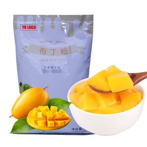 Poudre de gelée aromatisée à la mangue pour préparation instantanée, fournisseur de mélange pour boissons, pour distributeur de bubble tea et de thé au lait, poudre de thé instantanée fraîche - Product Image 2