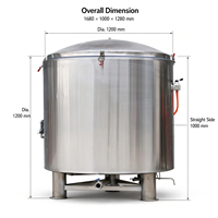 Cuve de cuisson en acier inoxydable 304 de qualité alimentaire, cuve de cuisson sous pression industrielle pour haricots rouges, pâtes et farce à viande