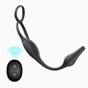 Anillos de pene de extensión masajeador personalizado, tapón trasero de Control remoto, anillo de pene alargador duradero para pareja - Product Image 2