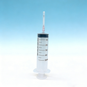 Aguja Mezcladora Desechable de Acero Inoxidable con Jeringa <span class=keywords><strong>para</strong></span> Uso Médico, Diseño con Orificio Lateral - Product Image 3