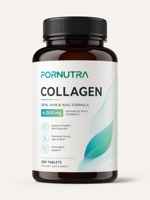 Capsules de collagène, peptides de collagène hydrolysés, favorisent la santé de la peau, des cheveux, des ongles et des articulations, étiquette OEM personnalisée disponible