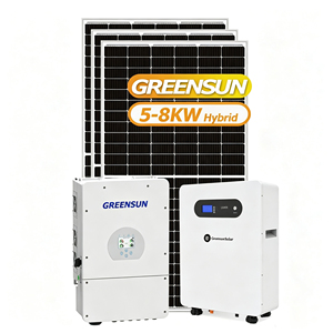 Système <span class=keywords><strong>solaire</strong></span> hybride Deye 5kw 8kw 12kw 12000W, kit complet d'énergie <span class=keywords><strong>solaire</strong></span> pour la maison - Product Image 1