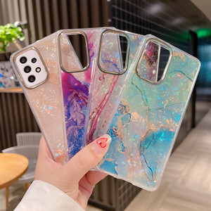 IMD Flowers-funda de teléfono para <span class=keywords><strong>Samsung</strong></span> S22 S21 S20 <span class=keywords><strong>Ultra</strong></span> <span class=keywords><strong>5G</strong></span> A21s <span class=keywords><strong>A22</strong></span> A52 A72 A12 A32, funda protectora trasera transparente de TPU suave + PC - Product Image 2