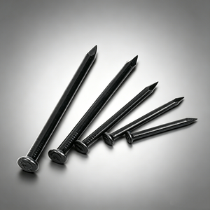 Automatic Produced Black Hardened Concrete Nails Factory Wholesale Round Head Masonry <b>Fasteners</b> - Product Image 1