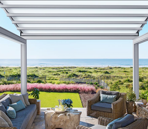Auvent rétractable <span class=keywords><strong>en</strong></span> aluminium de <span class=keywords><strong>Pergola</strong></span> motorisée, diadème de haute qualité, système d'arcs, fausses tronzo, canopée - Product Image 6