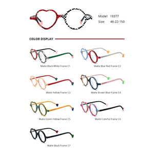 <span class=keywords><strong>Gafas</strong></span> Borregls con Montura Irregular <span class=keywords><strong>de</strong></span> Acetato Mate para Mujer, <span class=keywords><strong>Gafas</strong></span> Retro con Forma <span class=keywords><strong>de</strong></span> Corazón, Lentes <span class=keywords><strong>de</strong></span> Alta Calidad, <span class=keywords><strong>Gafas</strong></span> Ópticas <span class=keywords><strong>de</strong></span> Moda 19377 - Product Image 3
