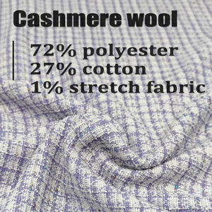 Neue atmungsaktive dehnbare Anzug jacke, langes Kleid, formelle Schuhe, mit kariertem Tweed-Stoff. Auf Lager für sofortige Lieferung - Product Image 3