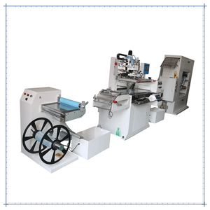 High-Speed Automatically <b>Rolling</b> <b>PVC</b> Films Label & Card Screen Printing Machine New Condition for Paperwork - Product Image 1