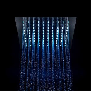 Ensemble de robinets de <span class=keywords><strong>douche</strong></span> à montage mural, outil en laiton, <span class=keywords><strong>douche</strong></span> chaude et froide avec pomme de <span class=keywords><strong>douche</strong></span> LED - Product Image 4