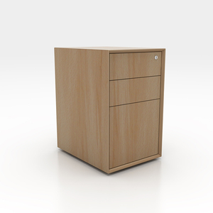 Phong cách Tủ hồ sơ bán buôn <span class=keywords><strong>3</strong></span> ngăn kéo di động gỗ Tủ hồ sơ - Product Image 5