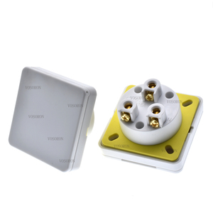 <span class=keywords><strong>Prise</strong></span> industrielle universelle étanche EU US AU UK 10A/16A 250V IP44 Connecteur d'alimentation CA <span class=keywords><strong>Prise</strong></span> électrique avec couvercle - Product Image 4