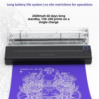 Printer Tato A46/Printer Transfer Termal Produksi Kustom HD Ekspor Lintas Batas OEM 7.4V 840g