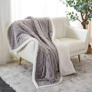 Manta Eléctrica Térmica de <span class=keywords><strong>50x60</strong></span> Pulgadas, Manta de Forro Polar Sherpa de Calentamiento Rápido, 9 Niveles de Calefacción, ETL - Product Image 3