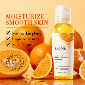 Private Label naturale vitamina C sbiancante illuminante Spa per massaggio del <span class=keywords><strong>corpo</strong></span> <span class=keywords><strong>olio</strong></span> per la cura della pelle secca danneggiata - Product Image 2