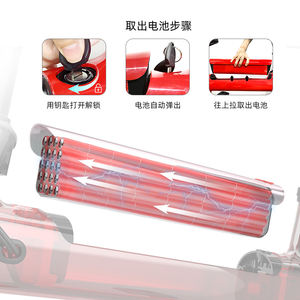 Stock UE et États-Unis, vélo électrique de montagne à frein à disque de 14 pouces, vélo électrique pliable pas cher, 36v 10ah 250w, batterie au lithium - Product Image 4